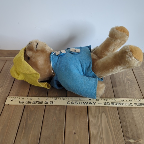 Vintage 1977 Paddington Bear Stuffed Animal Eden Toys - Picture 4 of 7